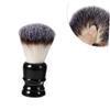 DECORNIJIA 1PC Portable Beard Brush with Nylon Bristles and Resin Handle Simple Grooming Tool for Men for Styling and Maintaining Facial Hair present for Bearded Individuals view 4