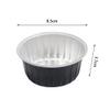 WRITWAA Small Round Aluminum Foil Melting Wax Bowls 30G Wax Bean Containers for Hair Removal and Warmer Replacement Dish view 2