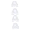 Cabilock 4pcs Strong Cup Holder for Men Shaver Hanger Easy to Install Smooth for Bathroom Use Keeps Dry and Clean view 1