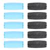 12 Pack Replacement Roller Refill Heads Compatible with Amope Pedi Refills Electronic Foot File (6 Extra Coarse & 6 Regular) view 1