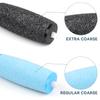 12 Pack Replacement Roller Refill Heads Compatible with Amope Pedi Refills Electronic Foot File (6 Extra Coarse & 6 Regular) view 3