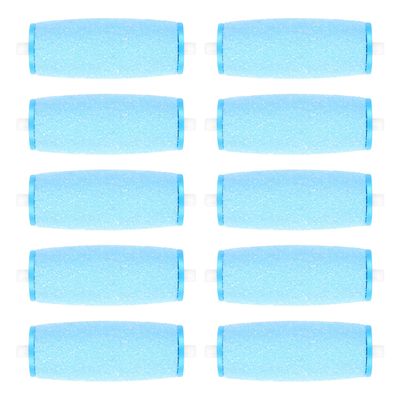 12 Pack Replacement Roller Refill Heads Compatible with Amope Pedi Refills Electronic Foot File (12 Regular)