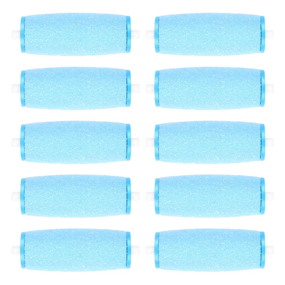 12 Pack Replacement Roller Refill Heads Compatible with Amope Pedi Refills Electronic Foot File (12 Regular)