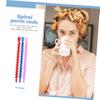 CALLARON 20Pcs Spiral Hair Perm Rods Multi Color Hair Curlers for Long Hair DIY Heatless Curling Tools Flexible and Durable Design for Salon and Home Use view 4