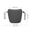 Bath Pillow for Tub, Non Slip PU Comfortable Head Neck Support, Bathtub Pillows with Stainless Steel Bracket, Bathtub Pillow Headrest for Soaking Tubs, Relaxing Accessories view 2