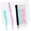 DEARMAMY 3-Pack Folding Eyebrow Razor Set Portable Eyebrow Trimmer for Shaping and Removal Precision Shaper Tools for Women for Travel and Everyday Use view 4