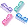 DEARMAMY 4pcs Horn Brush Set for Hand Fingernail Scrubbing Cleaning Nail Brush Grip Handle view 1