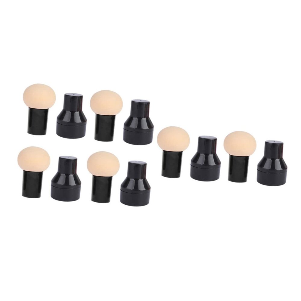 Beaupretty 6Pcs Fluffy Makeup Powder Puff Versatile Dry and Wet Beauty Sponge for Foundation Blush Loose Non Applicator for Women for Daily Use and