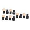 Beaupretty 6Pcs Fluffy Makeup Powder Puff Versatile Dry and Wet Beauty Sponge for Foundation Blush Loose Non Applicator for Women for Daily Use and view 1