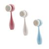 Beaupretty 3pcs Silicone Face Cleansing Brush Set Dual-Sided Manual Pore Deep Cleansing Tool for Sensitive Skin Gentle Facial Wash Brush for Daily Skincare view 1