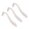 PartyKindom 3PCS Women's Hair Razor Set Bikini Trimmer for Underarm Hair Sturdy Travel Accessories for Women Easy to Use view 1