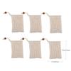 HONITANO 6pcs Soap Foaming for Shower Making Pouch for Cleansing Drawstring Design for Easy Drying and Abundant Lathering view 2
