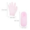 Beaupretty 1set Moisturizing Hand Gloves and Socks for Dry Skin and Sun for Travel and Beach Activities Spa Accessories view 2