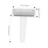 Healeved 10pcs Women Disposable Shavers for Underarm Hair Removal Razors for Face Eyebrow Trimmer Facial Hair Remover Made of Safe and Compact view 2