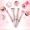 DEARMAMY Electric Shaver for Women Armpit and Private Hair Removal Device Bikini Attachment Rechargeable Body Trimmer for Wet and Dry Use Portable Beauty Machine (Pink) view 2