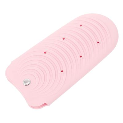 Healeved Silicone Insulation Sleeve for Tool Storage Heat Resistant Mat Hot Tools Holder Pouch Flat Iron Pouch
