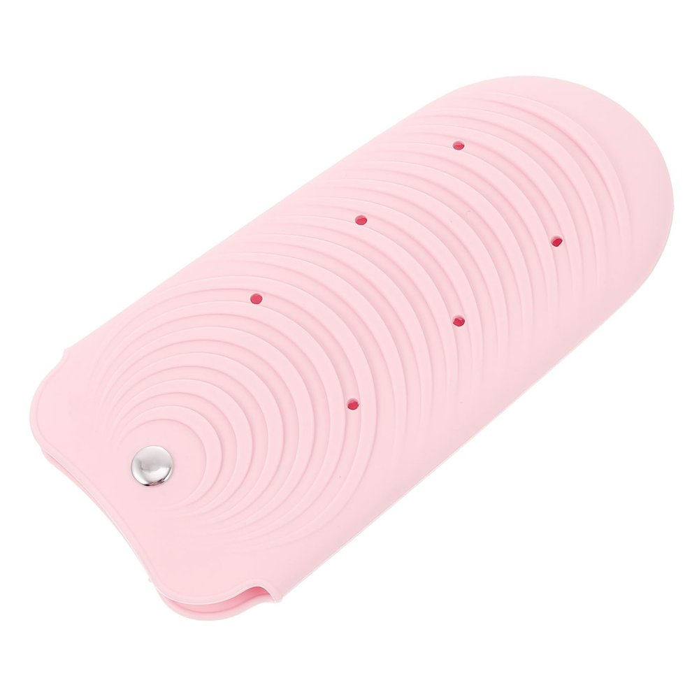 Healeved Silicone Insulation Sleeve for Tool Storage Heat Resistant Mat Hot Tools Holder Pouch Flat Iron Pouch