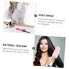 Healeved Silicone Insulation Sleeve for Tool Storage Heat Resistant Mat Hot Tools Holder Pouch Flat Iron Pouch view 3