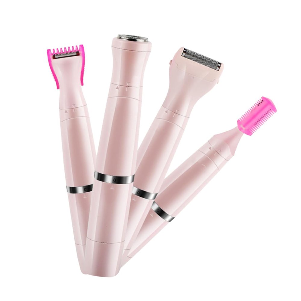 HAKIDZEL 1Pc Electric Shaver for Women Painless Armpit Trimmer Body Hair Removal Device Rechargeable Beauty Machine in Pink for Chin Upper Lip Facial Hair Removal