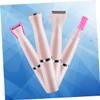 HAKIDZEL 1Pc Electric Shaver for Women Painless Armpit Trimmer Body Hair Removal Device Rechargeable Beauty Machine in Pink for Chin Upper Lip Facial Hair Removal view 2