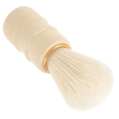 Beaupretty Men Professional Shaving Brush Neck Duster Gentle Facial Cleansing Tool for Easy Shaving Grooming present for Beard Care and Facial Hair Maintenance
