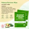 100 Count Makeup Remover Wipes Bulk Individually Wrapped, Travel Towelette Makeup Remover Individual Gentle Cleansing for Face Mascara Lipstick Remove Makeup view 3