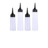 4pcs Hair Dye Bottles Plastic Salon Bottle with Side Tip Applicator view 1