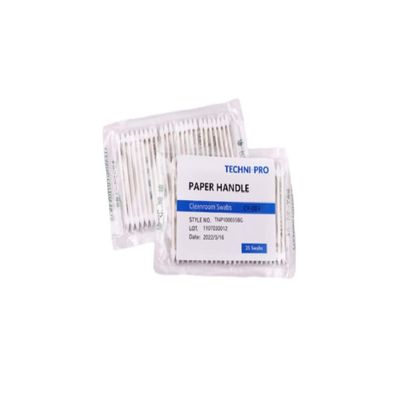 Techni-Pro TNP100035BG - PSWBCY3 Swab, Cotton, Pointed Tip, Paper Stick, 3' OAL, 25/Bag