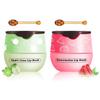 2 Pcs Apple Lime & Watermelon Lip Balm, Vitamin E Lip Masks Honey Strawberry Moisturizing Lip Sleeping Mask, Hydrate Repair Prevent Dry Cracked Lip Exfoliator (Apple Lime+Watermelon) view 1