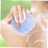 NIYANGLE Cartoon Bath Loofah 4pcs Exfoliating Body Scrubber for Boys and Girls and Adults Soft PE Material Bath Sponge for Showers and Bathing Accessories view 2