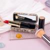 Framendino, Metal Lipstick Case With Mirror Bling Crystal Lip Pomade Holder for Women (Champagne) view 3