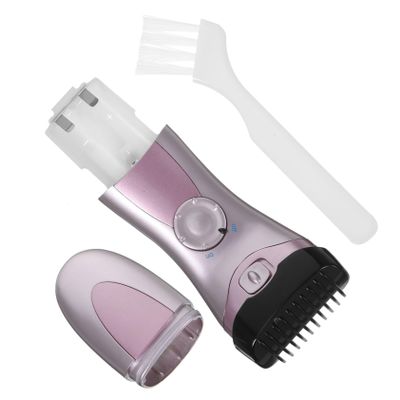 Healvian Lady Electric Shaver for Women Cordless Trimmer Rinseable Blades Waterproof Hair Removal Device for Body Face and Legs