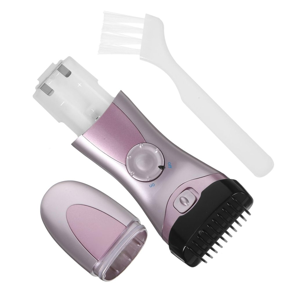 Healvian Lady Electric Shaver for Women Cordless Trimmer Rinseable Blades Waterproof Hair Removal Device for Body Face and Legs