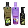 Biovech 7 Herbs Shampoo Conditioner and Tonic Reduces hair loss,Dandruff, Accelerates hair growth view 1