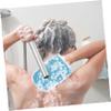DEARMAMY 3pcs Flower Ball Bath Thickening Back-pulling Strip Bath Towel Set Body Exfoliating Washcloth Glove view 2