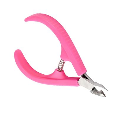 Beaupretty 2pcs Cuticle Nipper Set Plastic Handle Nail Cuticle Trimmer for Manicure Professional Nail Art Tool for Salon and Home Use