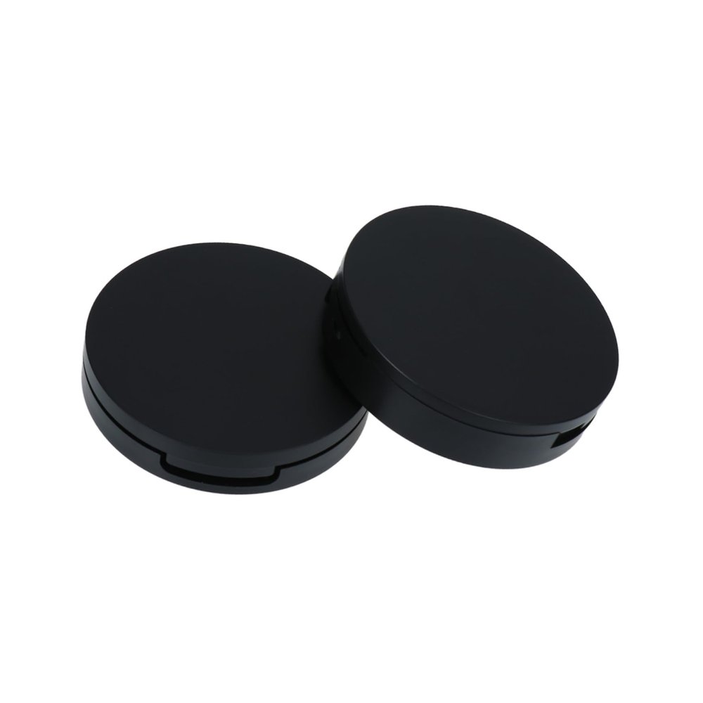 Beaupretty 2pcs Diy Beauty Cosmetic Organizer Round Refillable Travel Bottles Mirror