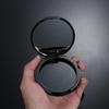 Beaupretty 2pcs Diy Beauty Cosmetic Organizer Round Refillable Travel Bottles Mirror view 2