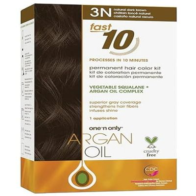 ARGAN OIL FAST 10 3N DARK BROWN KIT