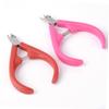 SHERCHPRY 2pcs Plastic Handle Cuticle Nipper Set Universal Nail Art Tool for Manicure and Salon Use Cuticle Remover and Trimmer for Professional and Home Grooming view 2