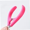 SHERCHPRY 2pcs Plastic Handle Cuticle Nipper Set Universal Nail Art Tool for Manicure and Salon Use Cuticle Remover and Trimmer for Professional and Home Grooming view 3
