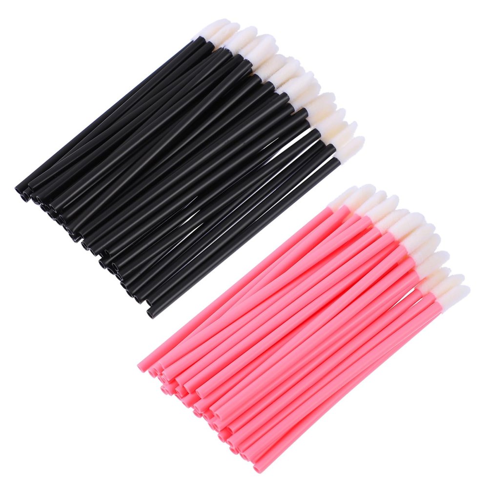 ARTSEWPLY 200pcs Lipstick Applicators Practical Lip Brush Makeup Tool for Application Travel Convenience Lip Brushes for Daily Use