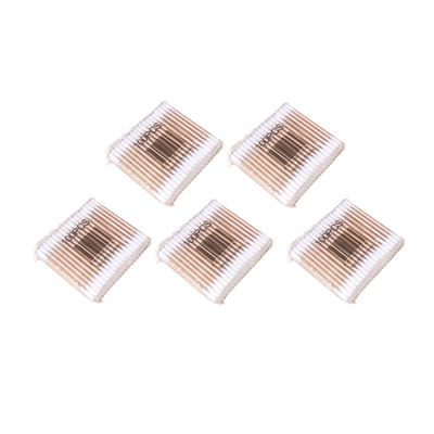 BIUDECO 500pcs Wooden Stick Double-ended Cotton Swabs Bulk for Face Body Eco-friendly for Beauty Care