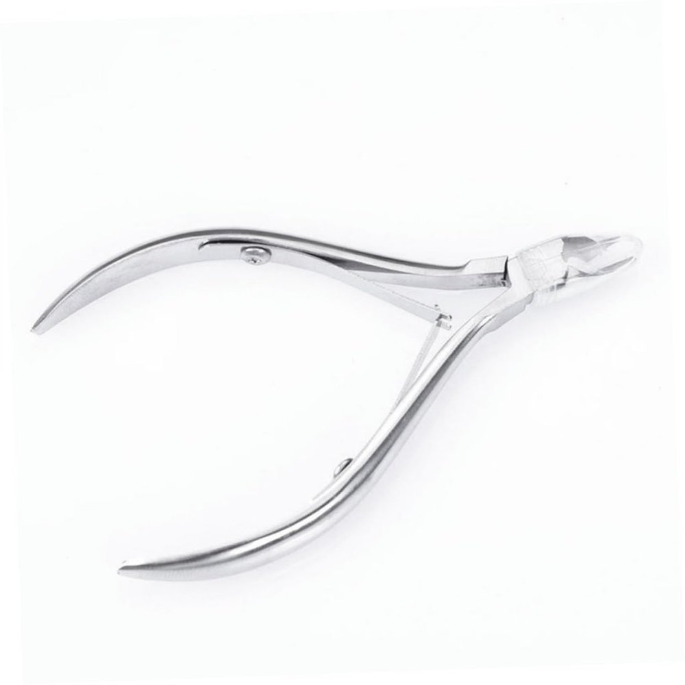 SKISUNO Stainless Steel Cuticle Clipper Set 1-Piece 4.6 x9.6 Cuticle Nipper and Toenail Clipper for Thick and Ingrown Toenails for Adults and DIY Nail Care