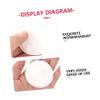 DECORNIJIA 1set Reusable Face Cleaning Pads Round Makeup Cushions Soft and Skin Friendly for Daily Use and Gentle Makeup Removal 200pcs view 3