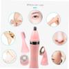 4 in 1 Women Electric Shaver with Multiple Attachments Waterproof Pink view 2