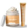 Amallow 100% Grass Fed Beef Tallow Skincare & Lip Balm Set - Whipped Moisturizer for Face & Body (Orange Creamsicle) + All Natural Tallow Lip Balm (Orange Creamsicle) view 1