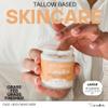 Amallow 100% Grass Fed Beef Tallow Skincare & Lip Balm Set - Whipped Moisturizer for Face & Body (Orange Creamsicle) + All Natural Tallow Lip Balm (Orange Creamsicle) view 2