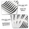 BAZEITFLOW 80pairs Black Eyeliner Stickers for Easy Eye Make-up Application Double Eyelid Tape for Daily Use and Special Occasions Smooth Rich Design view 3