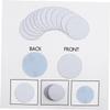 MOTHNUR 20pcs Sanding Pads for Eyebrow and Eyeliner Pencils Fine Grit Sandpaper Strips for Precision Sharpening for Artists and Students Versatile Beauty Tool view 3